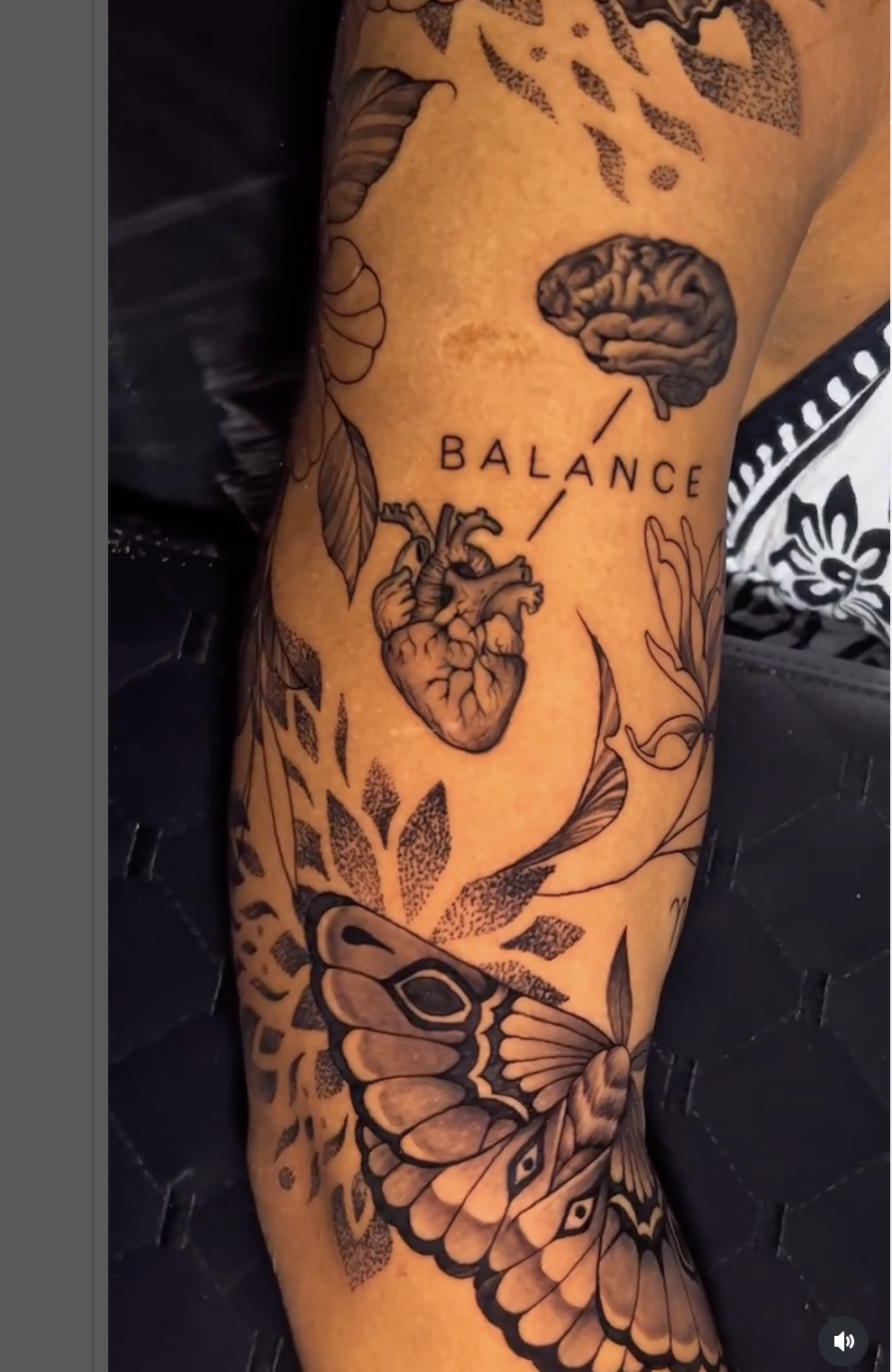 Tatuagem depois da restauração